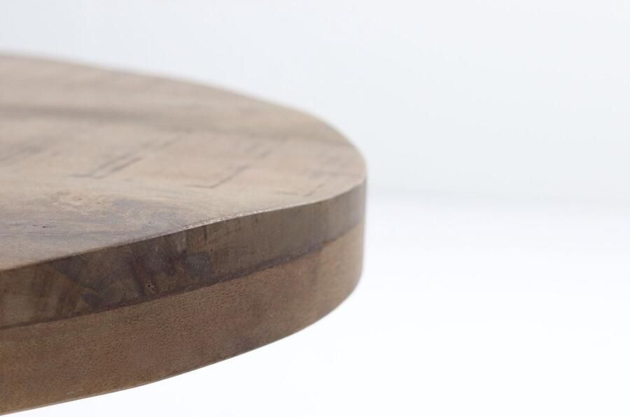 HSM Collection HSM Ovaal Salontafelblad 120x80x4 5 Naturel Mangohout