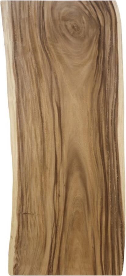 HSM Collection Tafelblad Boomstam uit 1 deel Munggur 450*100-130*10cm