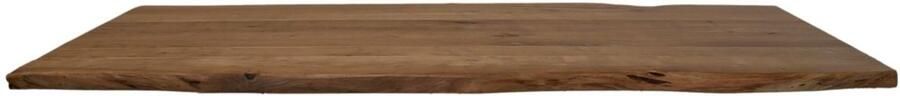 HSM Collection Rechthoekig tafelblad Soho luxe 250x100x5 Naturel Finish Acacia