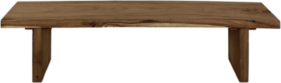 HSM Collection HSM -Rechthoekige Eetbank-160x35x47-Naturel-Munggur