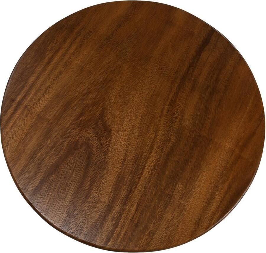 HSM Collection -Ronde Salontafel-Ø50*50-Bruin-Munggur