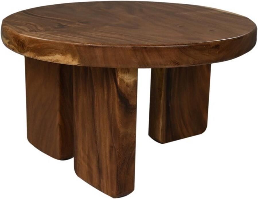 HSM Collection Salontafel Suar Bruin Ø75x43