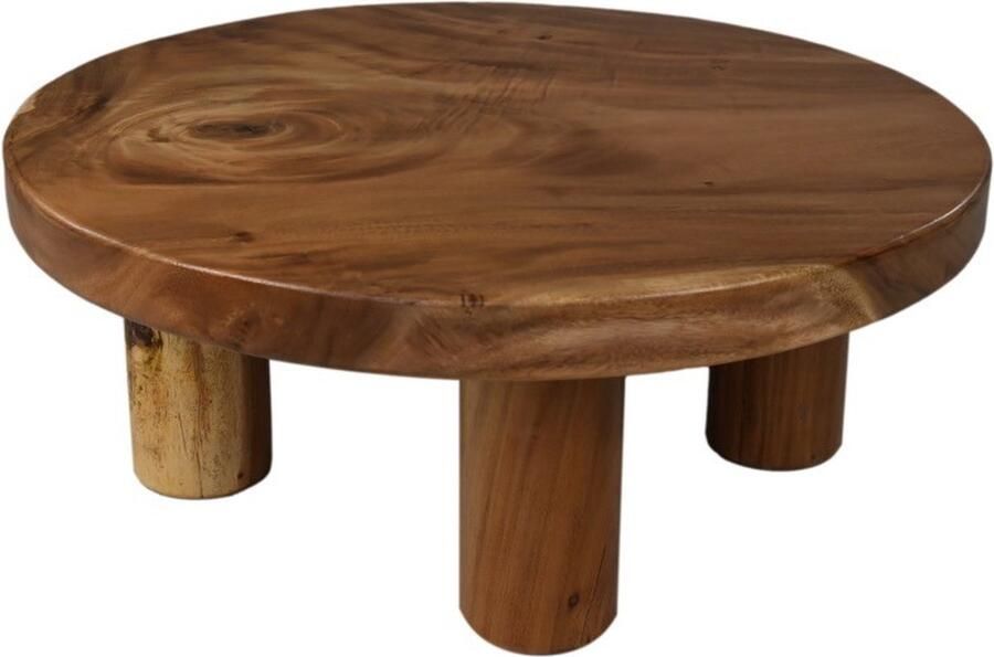 HSM Collection Salontafel Suar Bruin Ø80x32