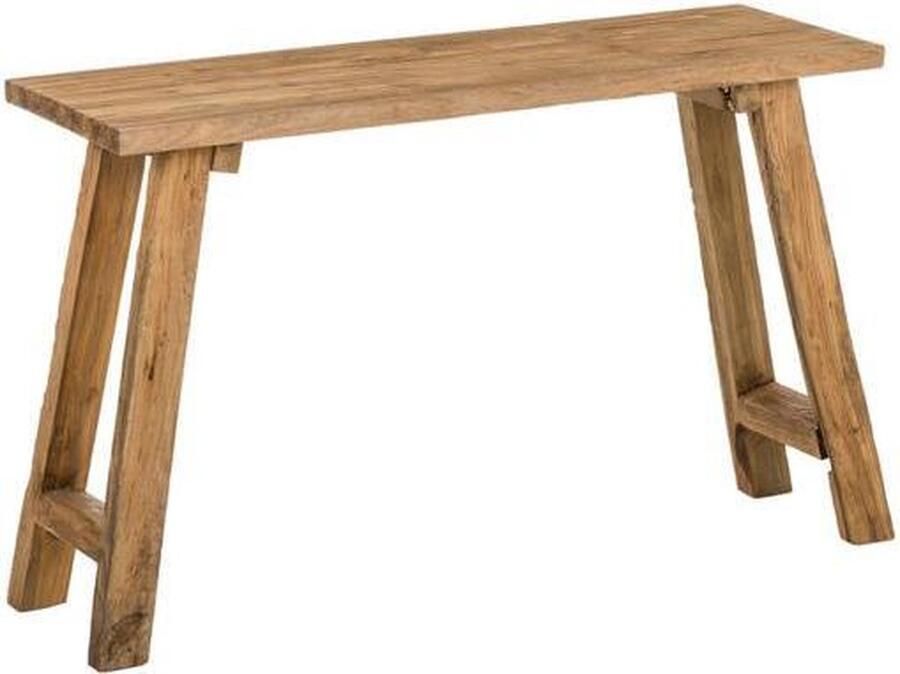 HSM Collection Sidetable Lawas 120x40x75 Naturel rustiek Oud teak