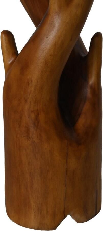 HSM Collection -Kapstok dubbel 30x190cm naturel finished munggur