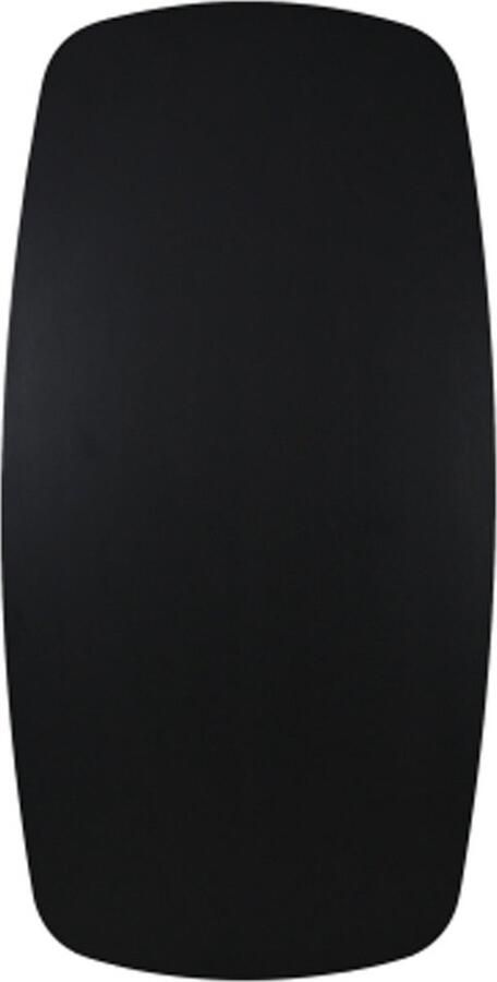 HSM Collection -Tafelblad ovaal Danish 240x100x4 Zwart- Mangohout