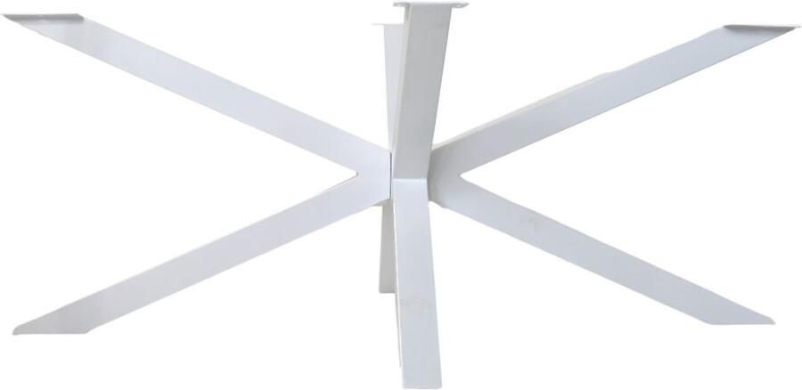 HSM Collection Onderstel Indoor & Outdoor 3D-Model 180x80x72 Gepoedercoat wit Metaal