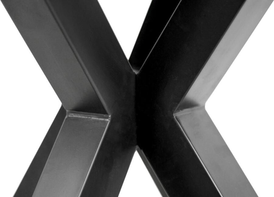 HSM Collection -Tafelonderstel Spider Oakland-70x70x72 (75x75mm)-Zwart-Metaal