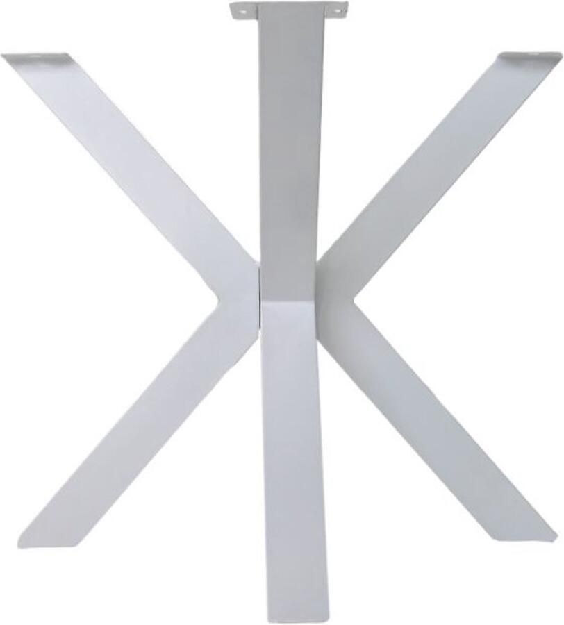 HSM Collection Onderstel Indoor & Outdoor 3D-Model 80x80x72 Gepoedercoat wit Metaal