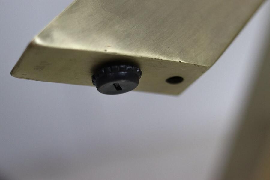 HSM Collection Tafelpoten X-model 80x80x72 Antique gold Metaal Set van 2