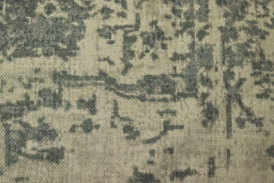 HSM Collection HSM Vloerkleed Splash 120x180 Blauw|grijs|lichtgroen Polyester