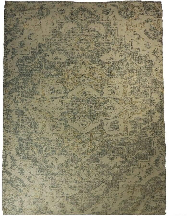 HSM Collection HSM Vloerkleed Vintage 120x180 Blauw|grijs|groen Polyester