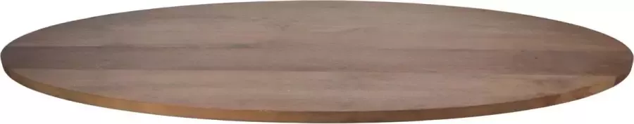 HSM Collection Ovaal tafelblad Oakland 220x110x3 5 cm Naturel Mangohout - Foto 2