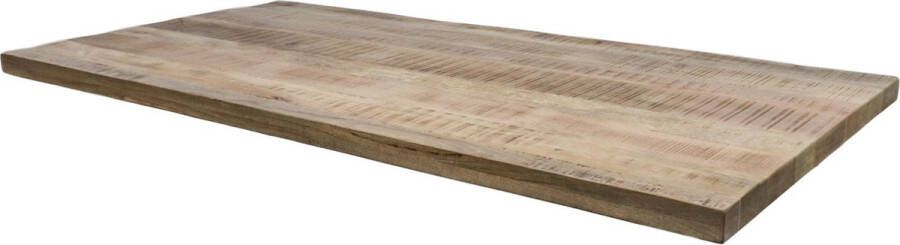 HSM Collection Rechthoekig tafelblad Portland 220x100 cm mangohout