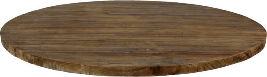 HSM Collection HSM Rond Tafelblad Ø130x4 Naturel -Teak