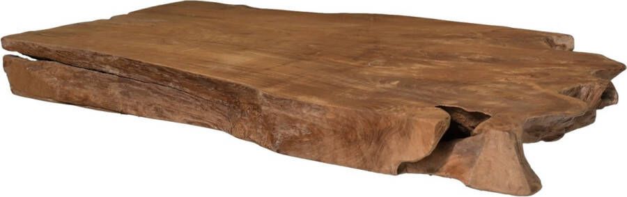 HSM Collection HSM Salontafelblad 80x50x8 Naturel- Teak