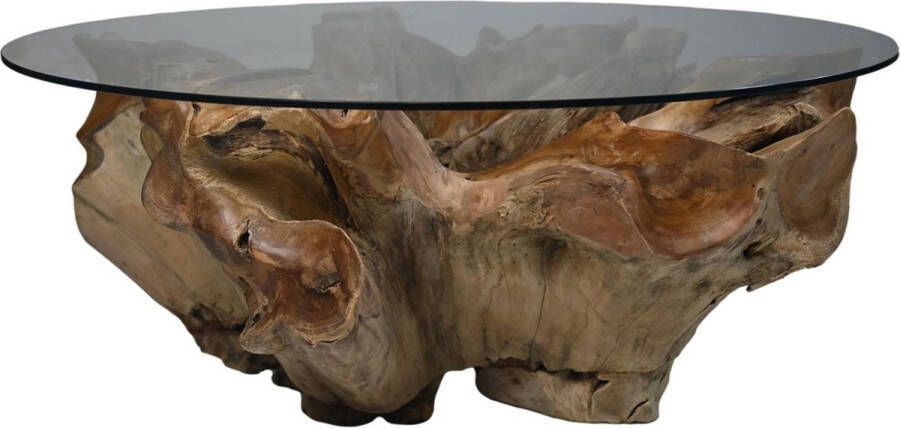 HSM Collection HSM Sidetable Flower 150x40x80 Naturel Teak - Foto 2