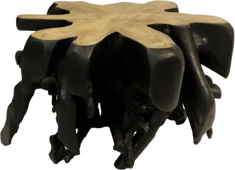 HSM Collection Spider Coffee Table 78 80x45 cm Zwart Teak Root - Foto 1