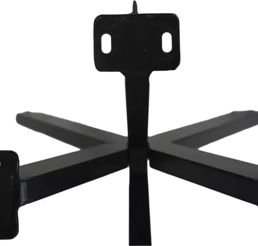 HSM Collection -SalonTafelonderstel Spider-55x55x48-Zwart-Metaal - Foto 3