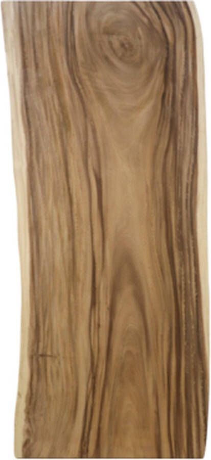 HSM Collection Tafelblad uit 1 deel 100x70x6 Naturel Munggur