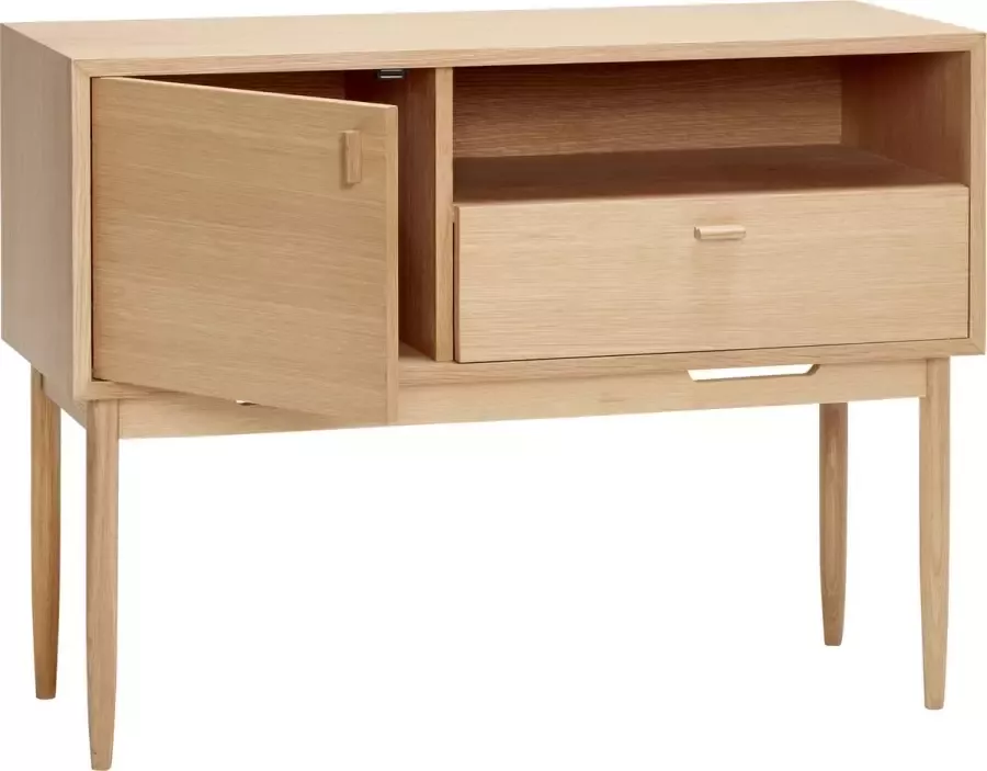 Hubsch Interior HÜBSCH INTERIOR CUBE naturel eiken dressoir FSC 100x40xH70cm