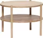 Hubsch Interior HÜBSCH INTERIOR Vintage ronde salontafel eiken FSC Ø60xh44 cm - Thumbnail 1