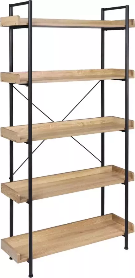 Huiz Boekenrek Badkamerkast hoog Magnetronkast kamerkast 91x25.5x77cm