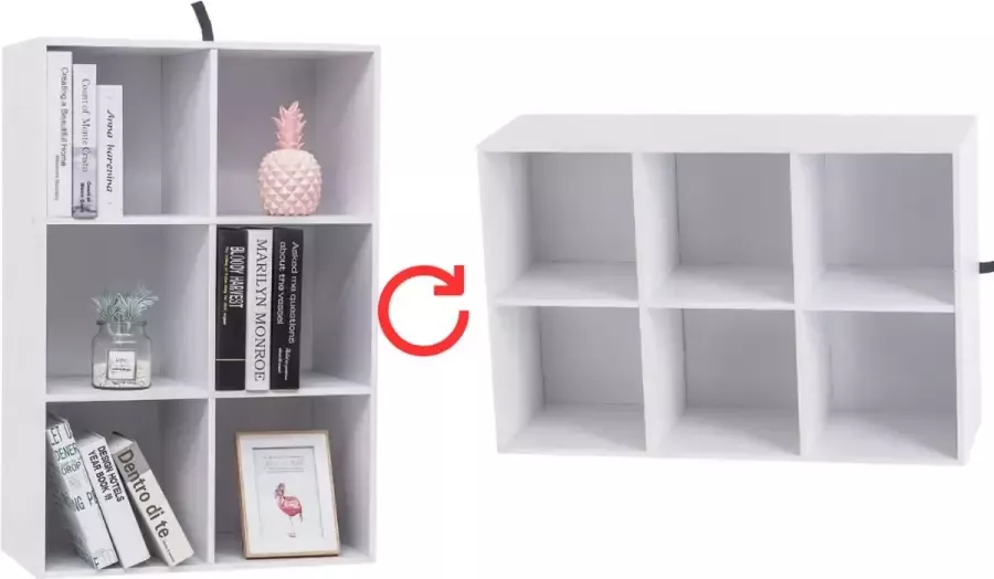 Huiz Boekenrek Kind Boekenrek Kinderkamer Kinderboekenkast Kinderboekenrek Wit