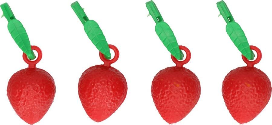 Humbert Tafelkleed klemmen 8x stuks aarbeiden kunststof 5 x 6 cm