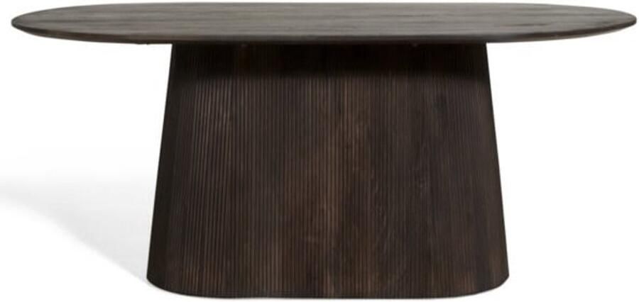 HUUS Eettafel Japandi Ovaal