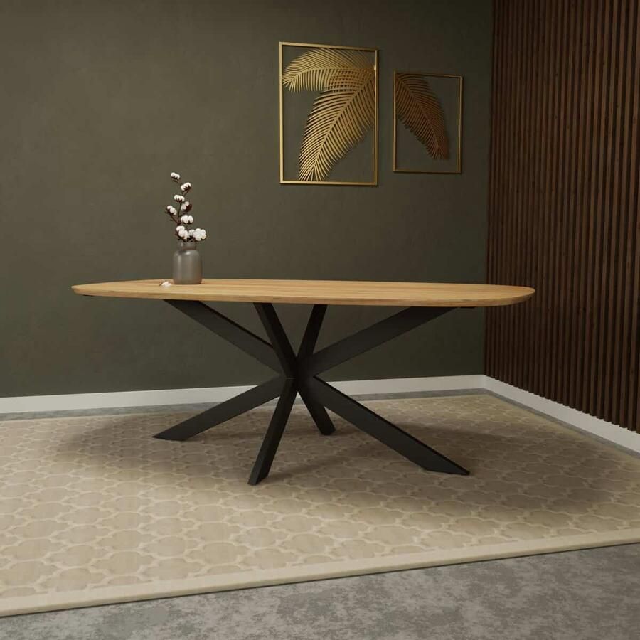 HUUS Eettafel Jens Deens ovaal 240 cm