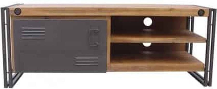 HUUS TV-Meubel industrieel Luxe tv-meubel 180x45x50 cm Gemaakt van Mangohout