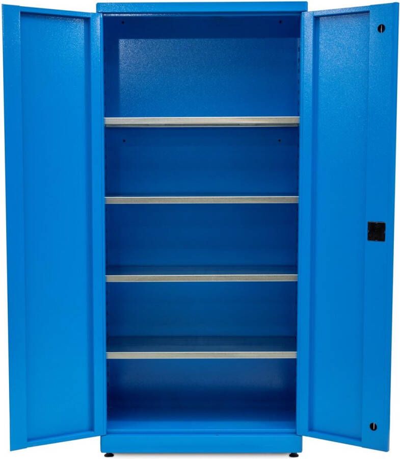 Huvema Materiaalkast met 4 legborden BL 4D 920x450x2030 MC