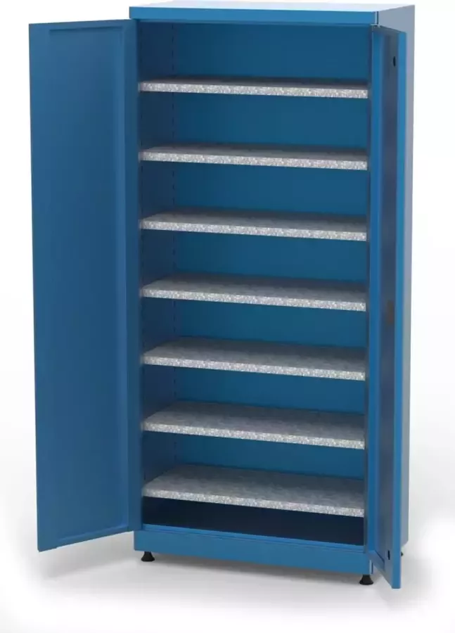 Huvema Materiaalkast met 7 legborden BL 7D 920x450x2030 MC