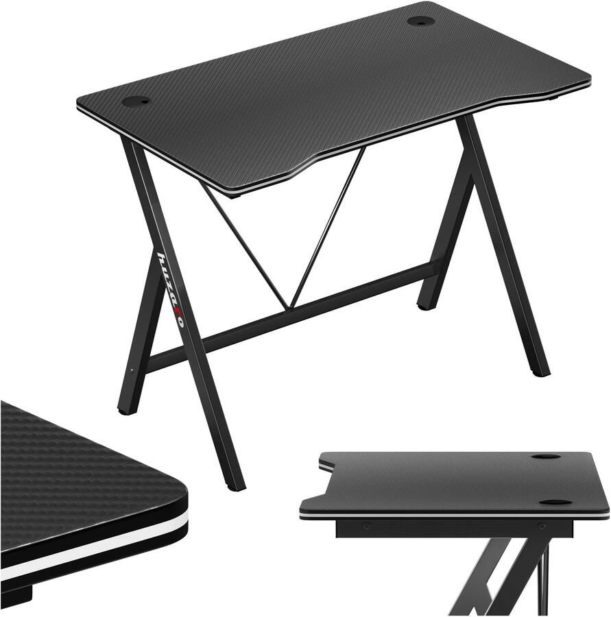 Huzaro Hero 1.4 Gaming Bureau 100x50 cm Zwart - Foto 2