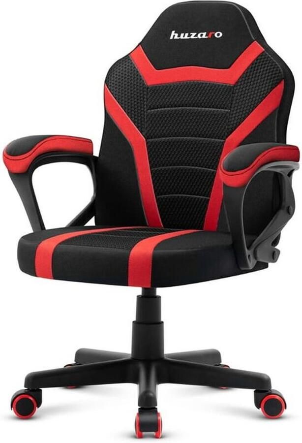 Huzaro Ranger 1.0 Red Mesh Gamestoel voor kinderen - Foto 2