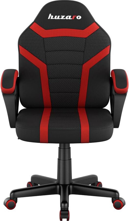 Huzaro Ranger 1.0 Red Mesh Gamestoel voor kinderen