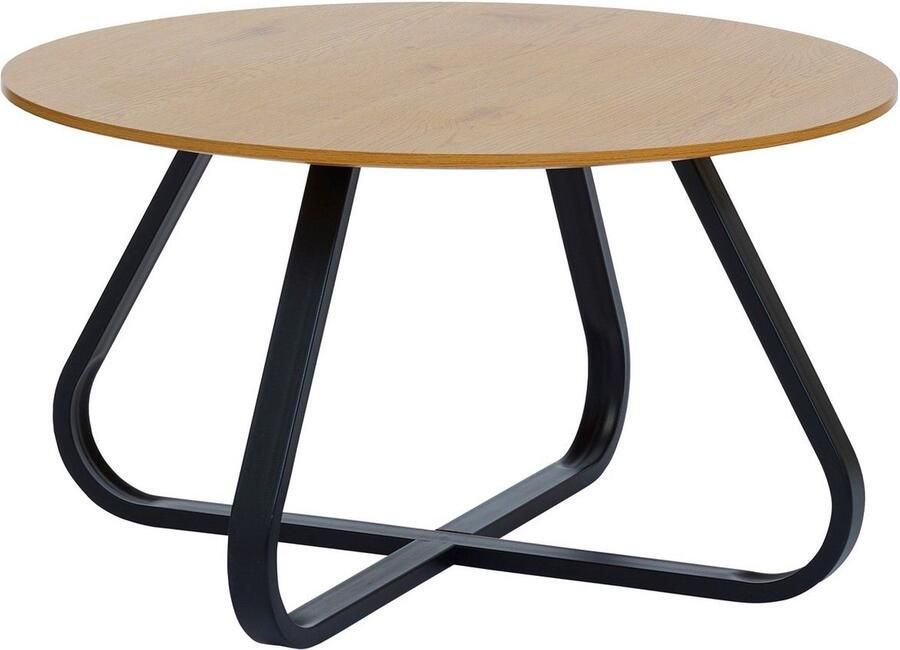 Giga Meubel Giga Living Salontafel Rond Ø80cm Naturel Eiken Cesura - Foto 2