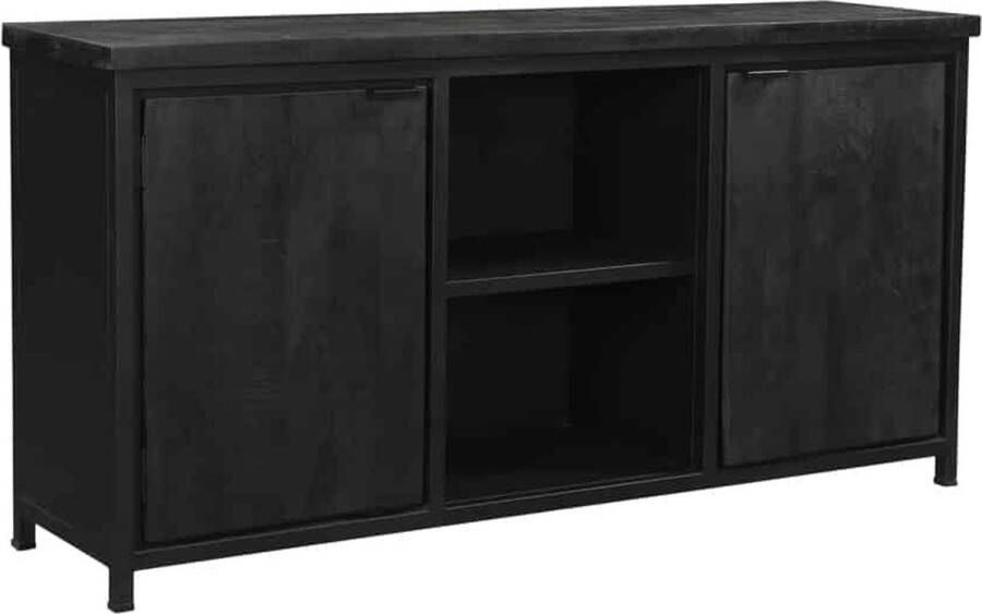 I-Catchers Cod 2 Deurs Zwart Dressoir 180x40x85 cm -CMSB001BLC