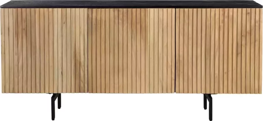 I-Catchers Dressoir piano naturel mangohout 180 x 40 x 78 (h) cm