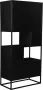 I-Catchers Haring Open Kast 90x40x180 cms -HMCB002BLK - Thumbnail 1