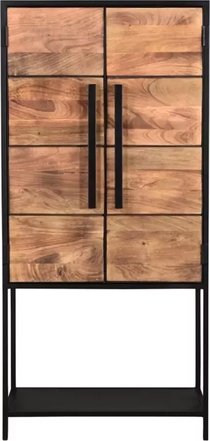 I-Catchers Wandkast barn naturel hout 80 x 40 x 170 (h) cm