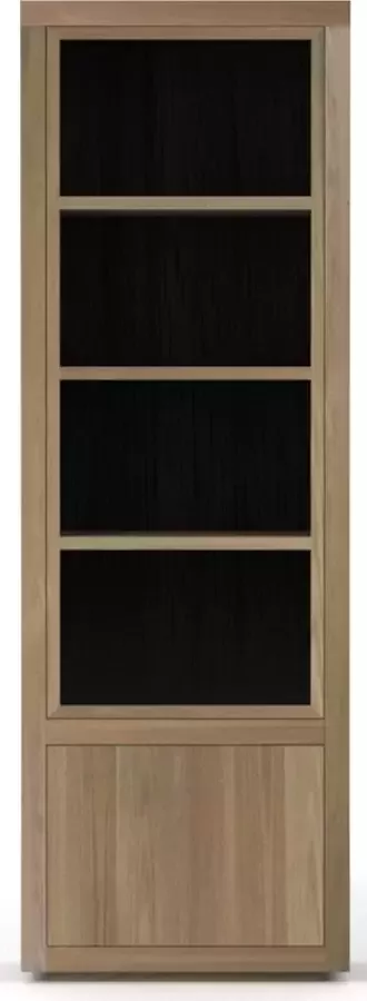 I-Catchers Wandkast fort naturel eikenhout 64 x 40 x 194 (h) cm