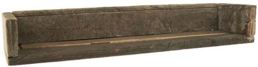 Ib Laursen Houten Wandplank met Rand Unika 2195-00