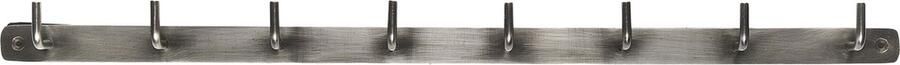 Ib Laursen Kapstok stainless steel 8-haken 60 5 x 3 7 x 4 5cm