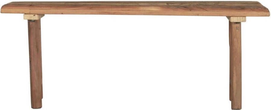 Ib Laursen Uniek houten bankje 90 cm