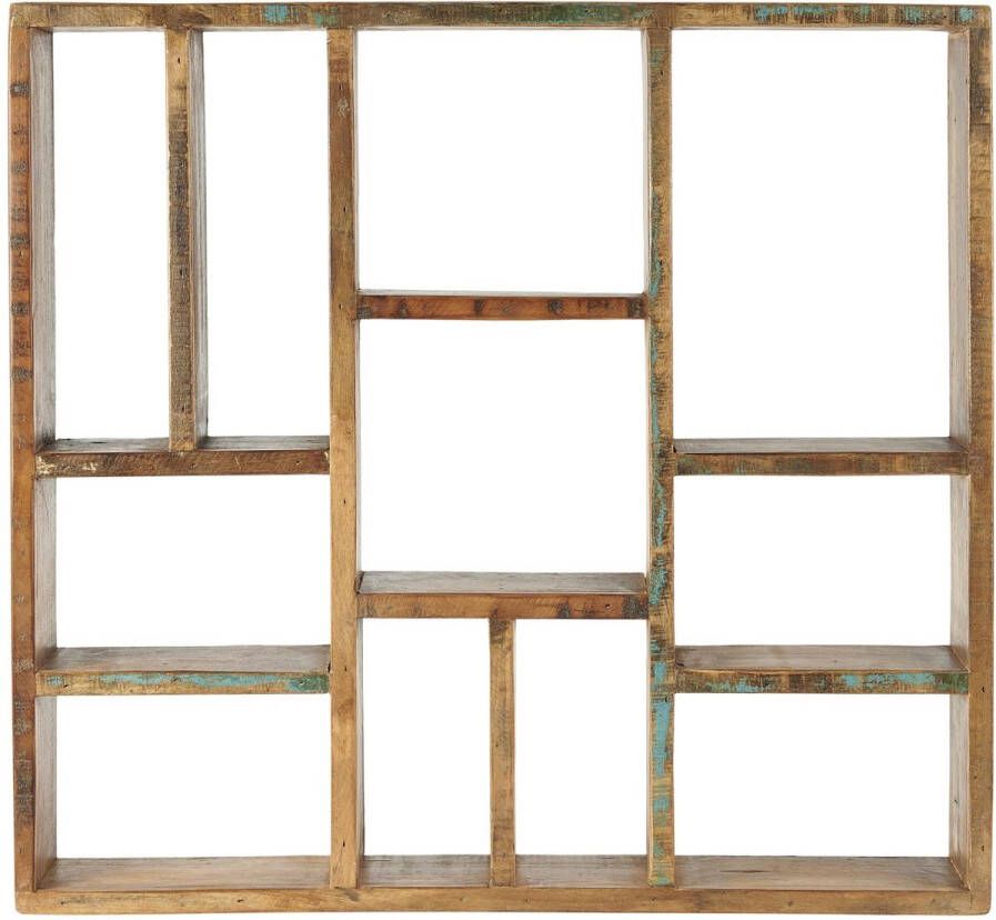 Ib Laursen Unieke Wandplank met Vakken Unique Horizontaal of Verticaal