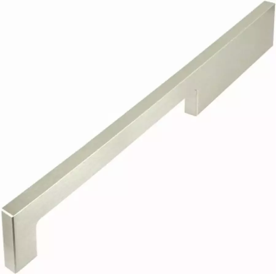 I.B.E. IBE meubelgreep DRIMO 224mm asymmetrisch inoxlook