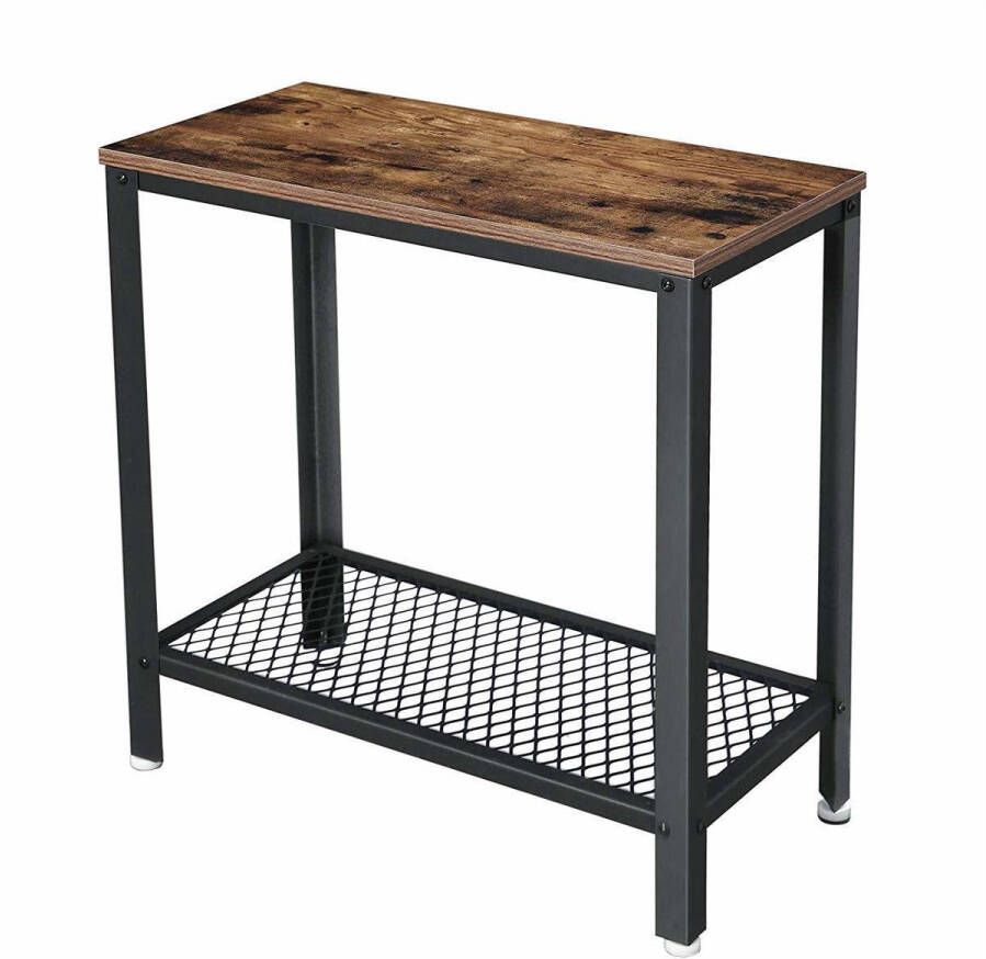 IBella Living Bijzettafel Inclusief Rooster Industrieel