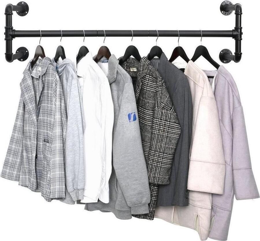 IBella Living Garderobeset Ophangrek Set van 2 Kledingrek